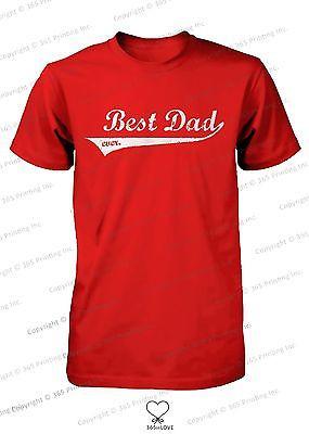 Best Dad Ever Swash Style T-Shirt - Father's Day