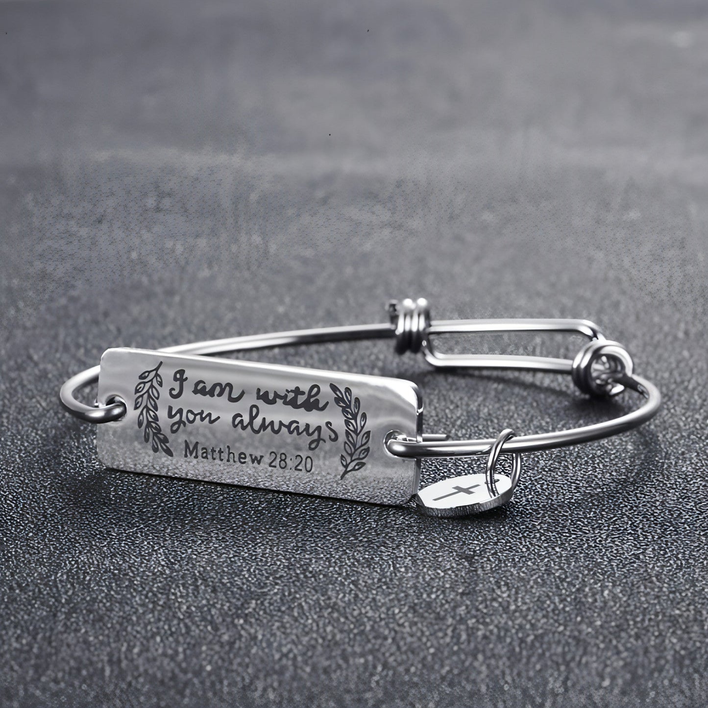Personalized Engraved Stainless Steel Bracelet β A Timeless Keepsake!