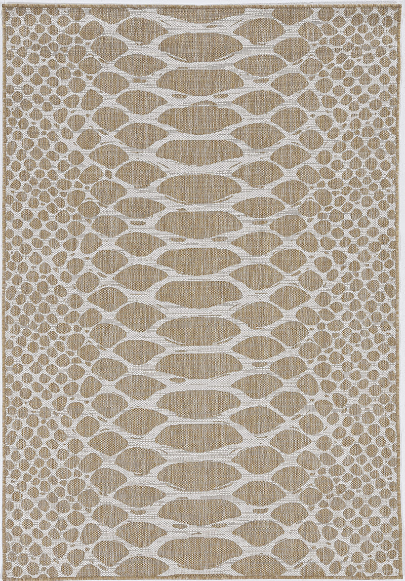 5inches x 8inches Natural Animal Print Area Rug