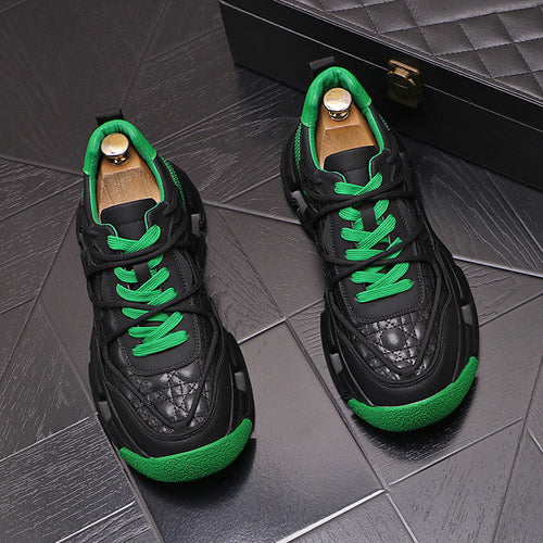 UrbanWalk™ – Colorblock Plush Winter Sneakers for Men