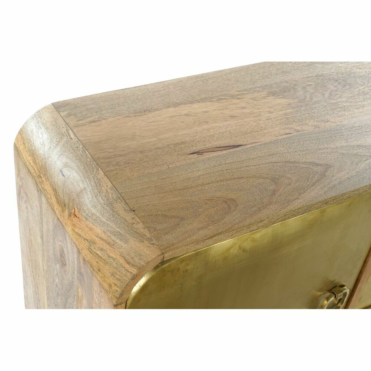 Sideboard DKD Home Decor Golden Wood Brass Mango wood 152 x 40 x 78 cm