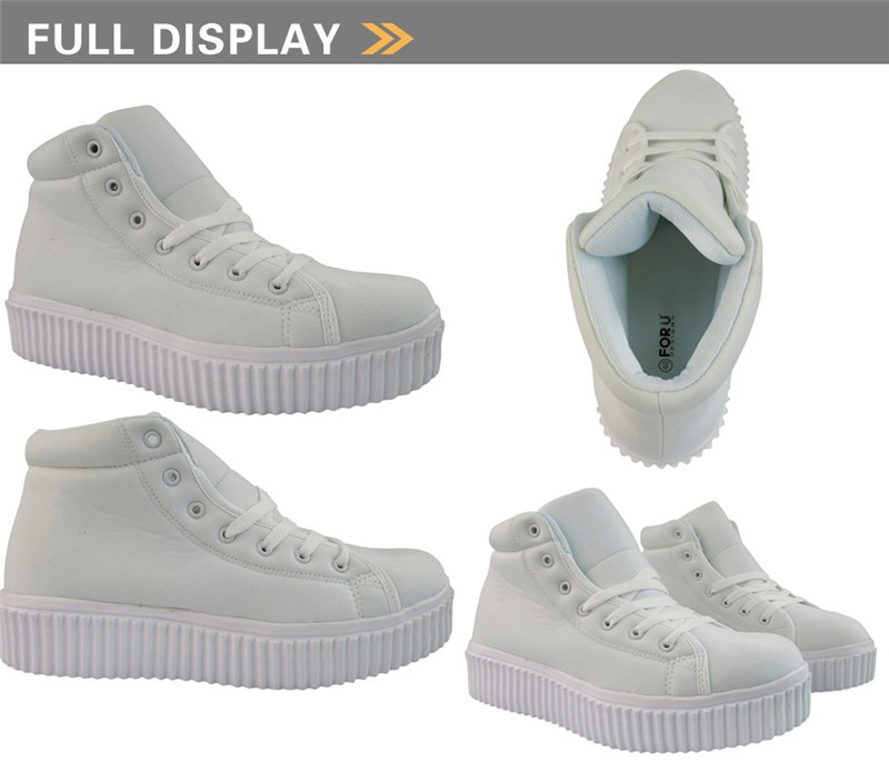 PrintKicks™ – Custom High-Top Platform Sneakers (Women)
