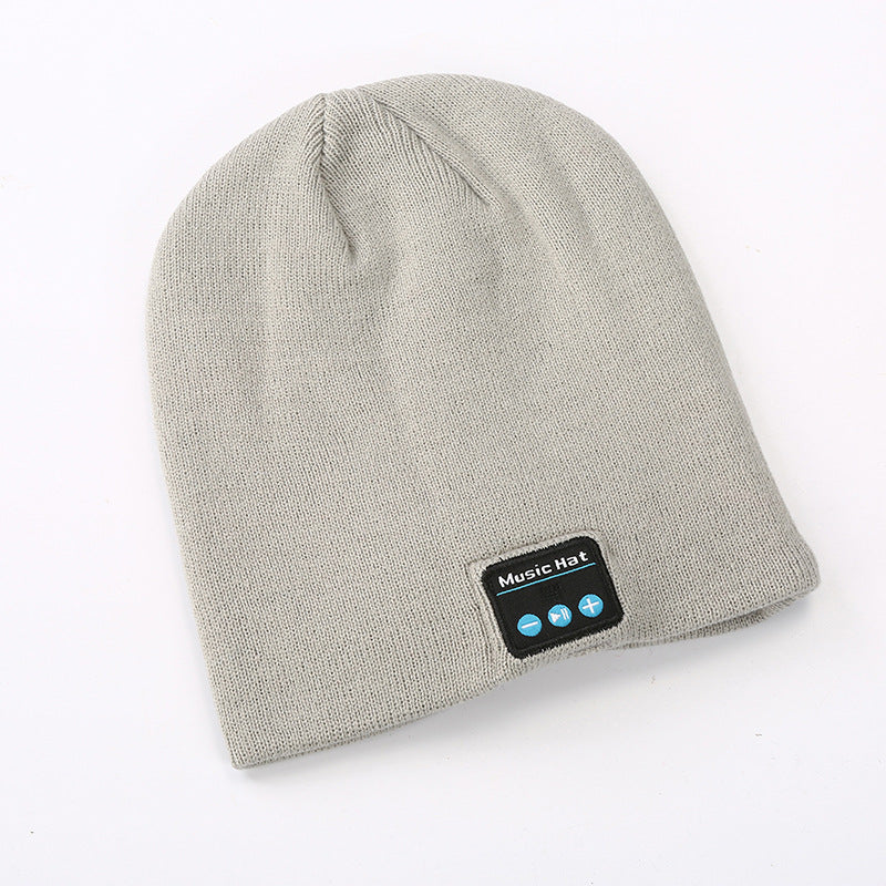 Wireless Bluetooth Beanie with Built-In Headphones