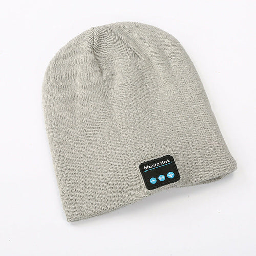 Wireless Bluetooth Beanie with Built-In Headphones