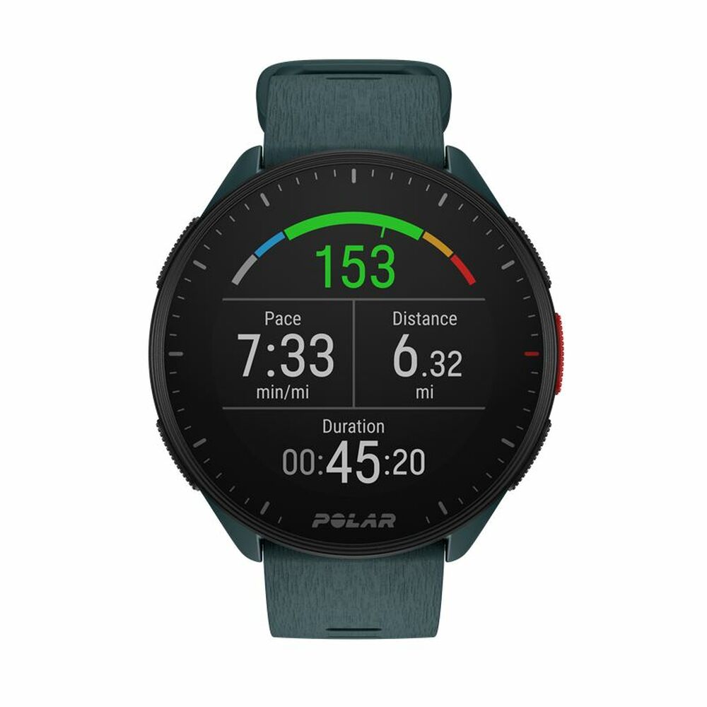 Smart Watch with Pedometer Running Polar Pacer 45 mm Green