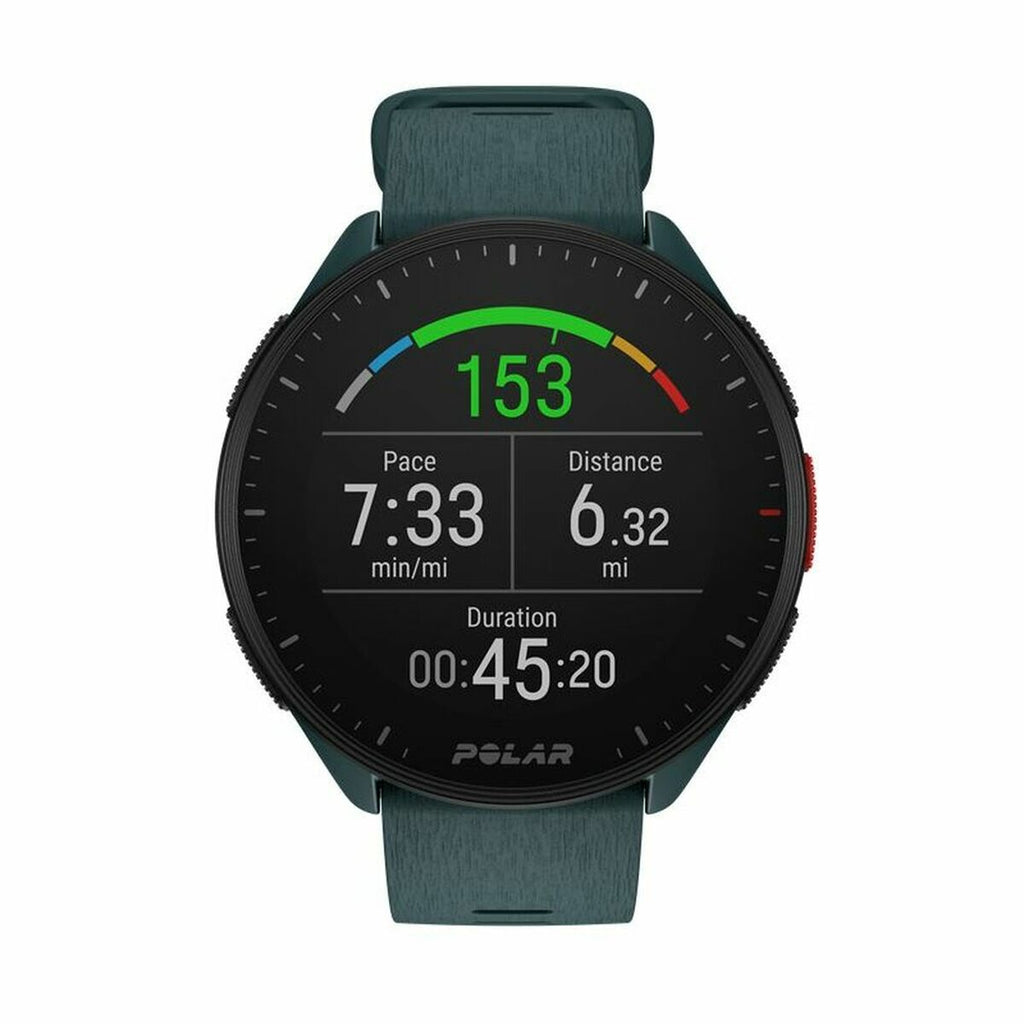 Smart Watch with Pedometer Running Polar Pacer 45 mm Green