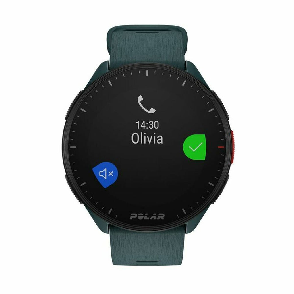 Smart Watch with Pedometer Running Polar Pacer 45 mm Green