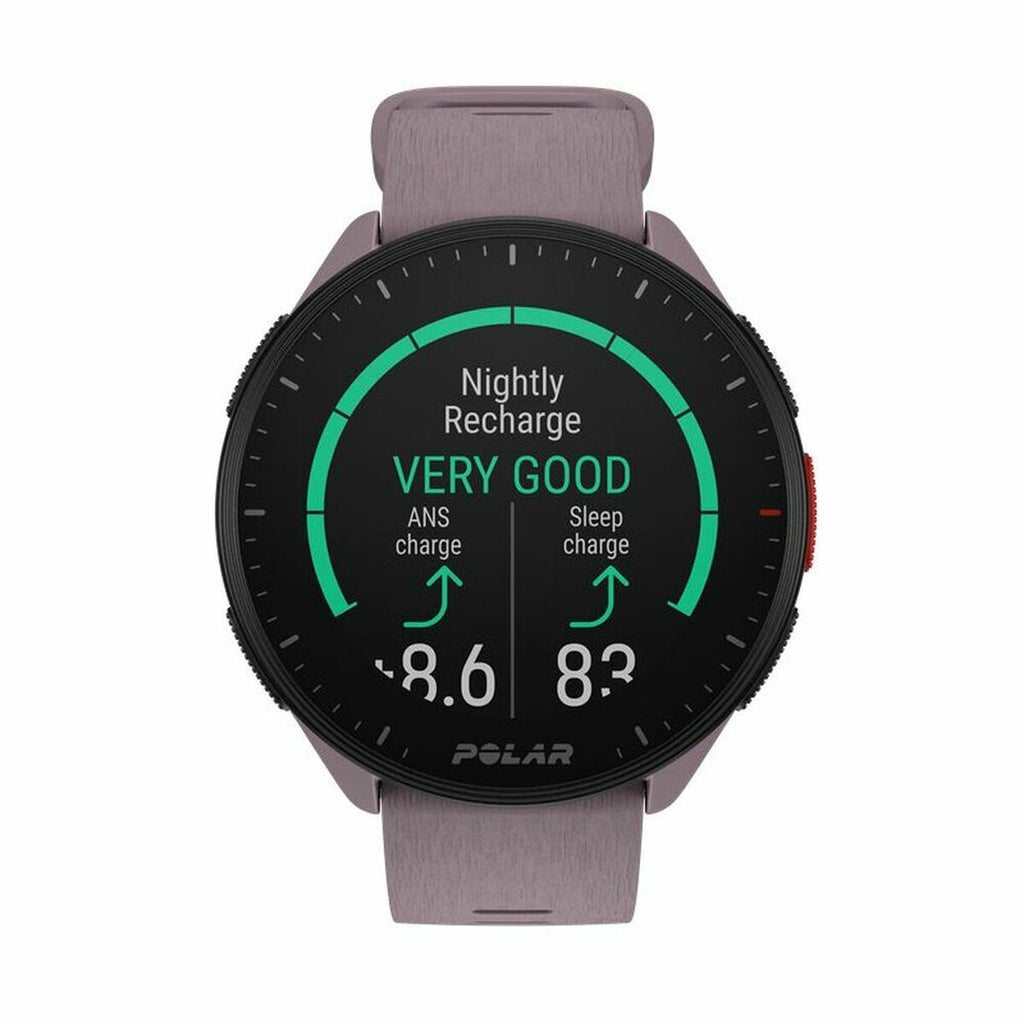 Smart Watch with Pedometer Running Polar Pacer 45 mm Purple