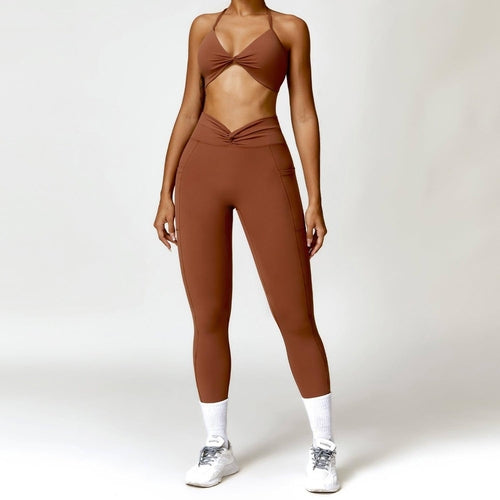 Yoga Suit Women Quick-drying Beauty Back Fitness Sports Clothes