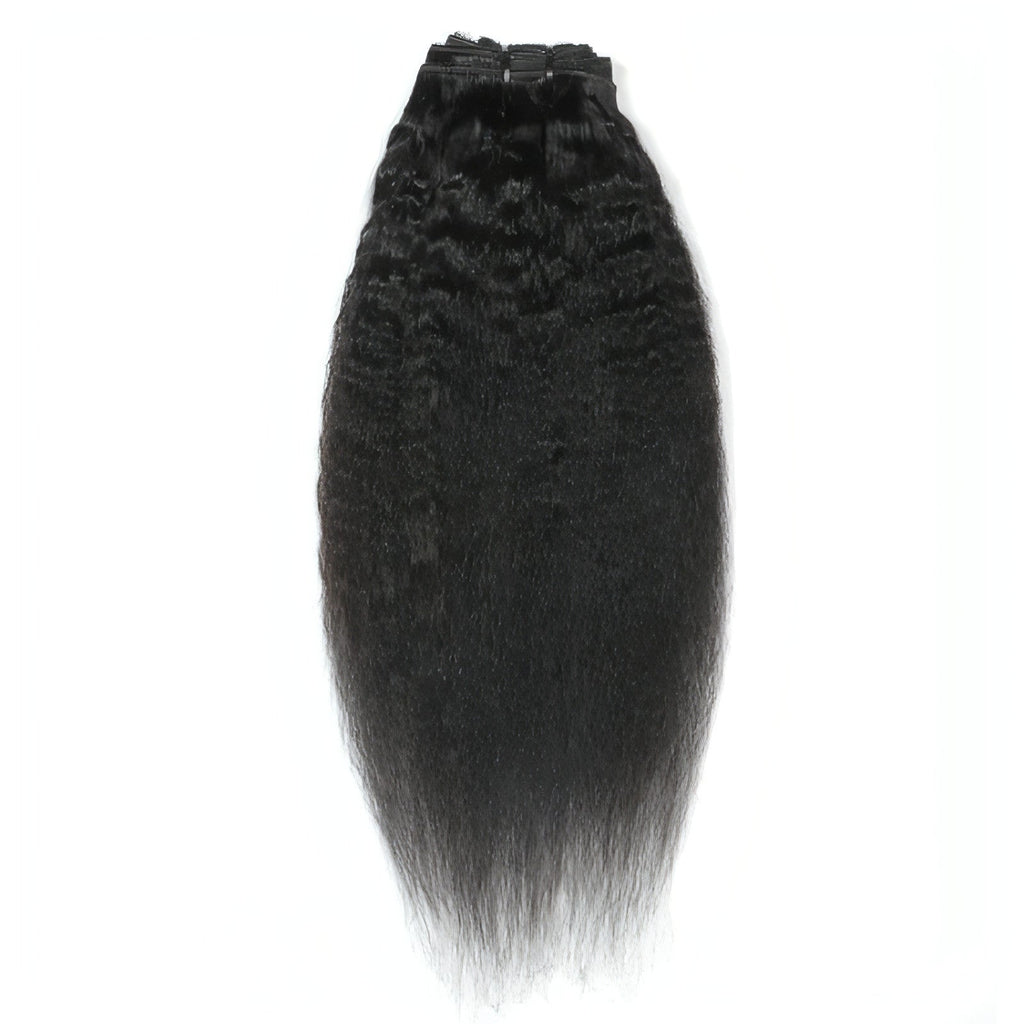 LuxeWave™ Natural Kinks – Clip-In Hair Volume, Redefined