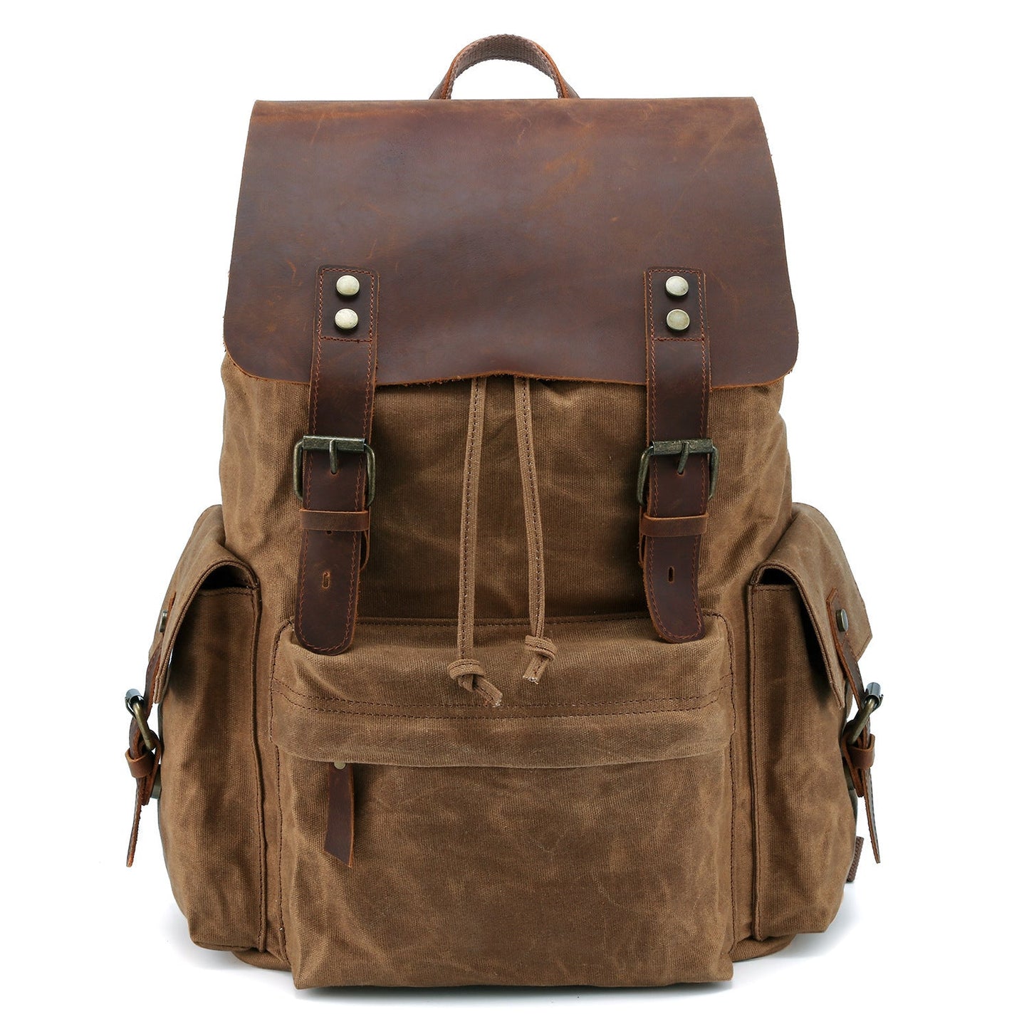 High Quality Fashion Canvas Backpack For Young Men