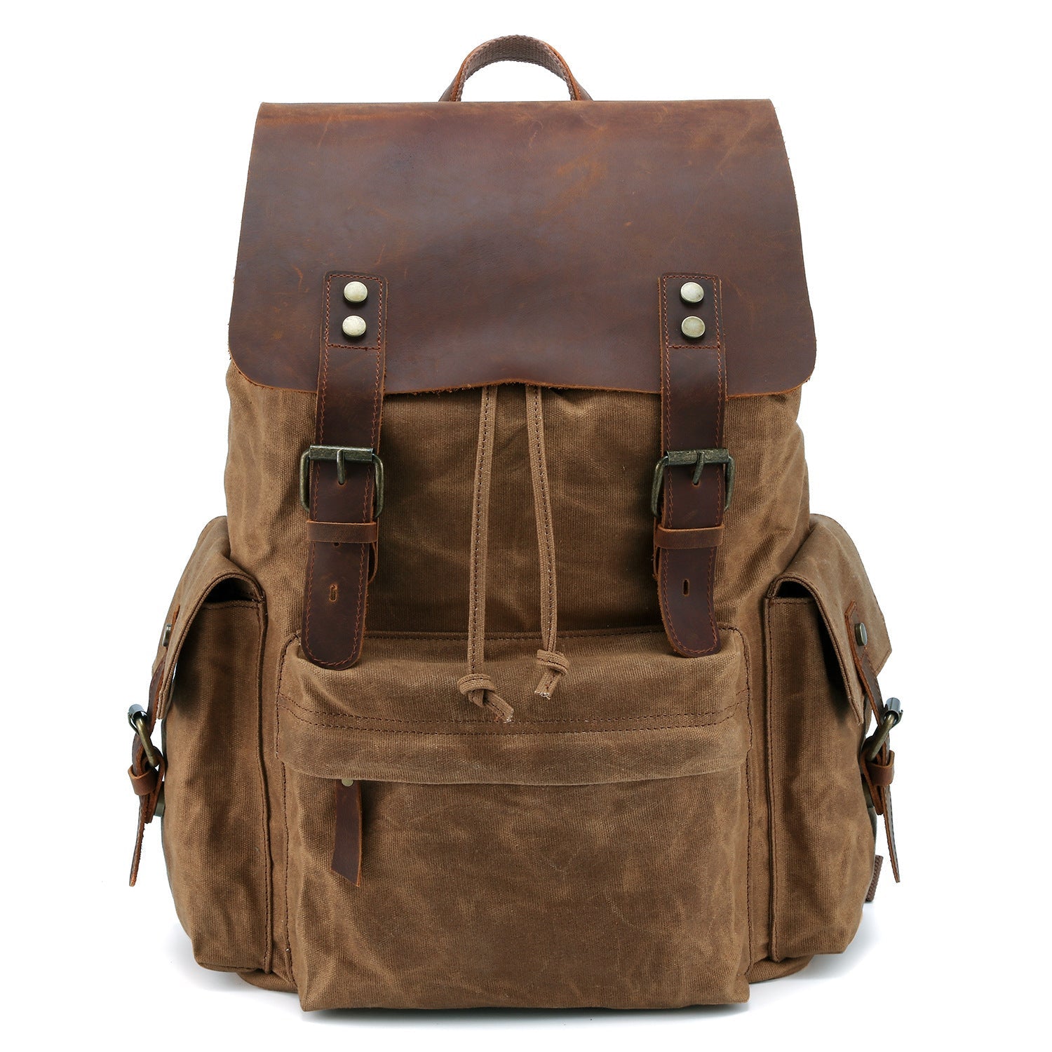 High Quality Fashion Canvas Backpack For Young Men
