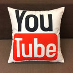 Social Logo Pillow