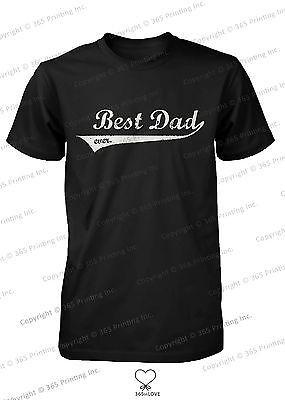 Best Dad Ever Swash Style T-Shirt - Father's Day