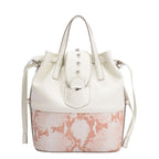 Maria Carla Woman's Fashion Luxury Leather Handbag, Smooth Leather