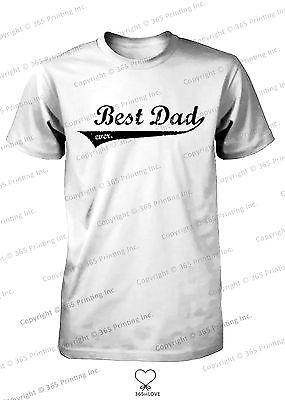 Best Dad Ever Swash Style T-Shirt - Father's Day