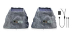 SoundPro 1-Pair Bluetooth Multi-Link Solar Rechargeable Wireless Rock