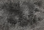24inches x 72inches x 2inches Gray Double Sheepskin - Area Rug