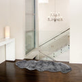 24inches x 72inches x 2inches Gray Double Sheepskin - Area Rug