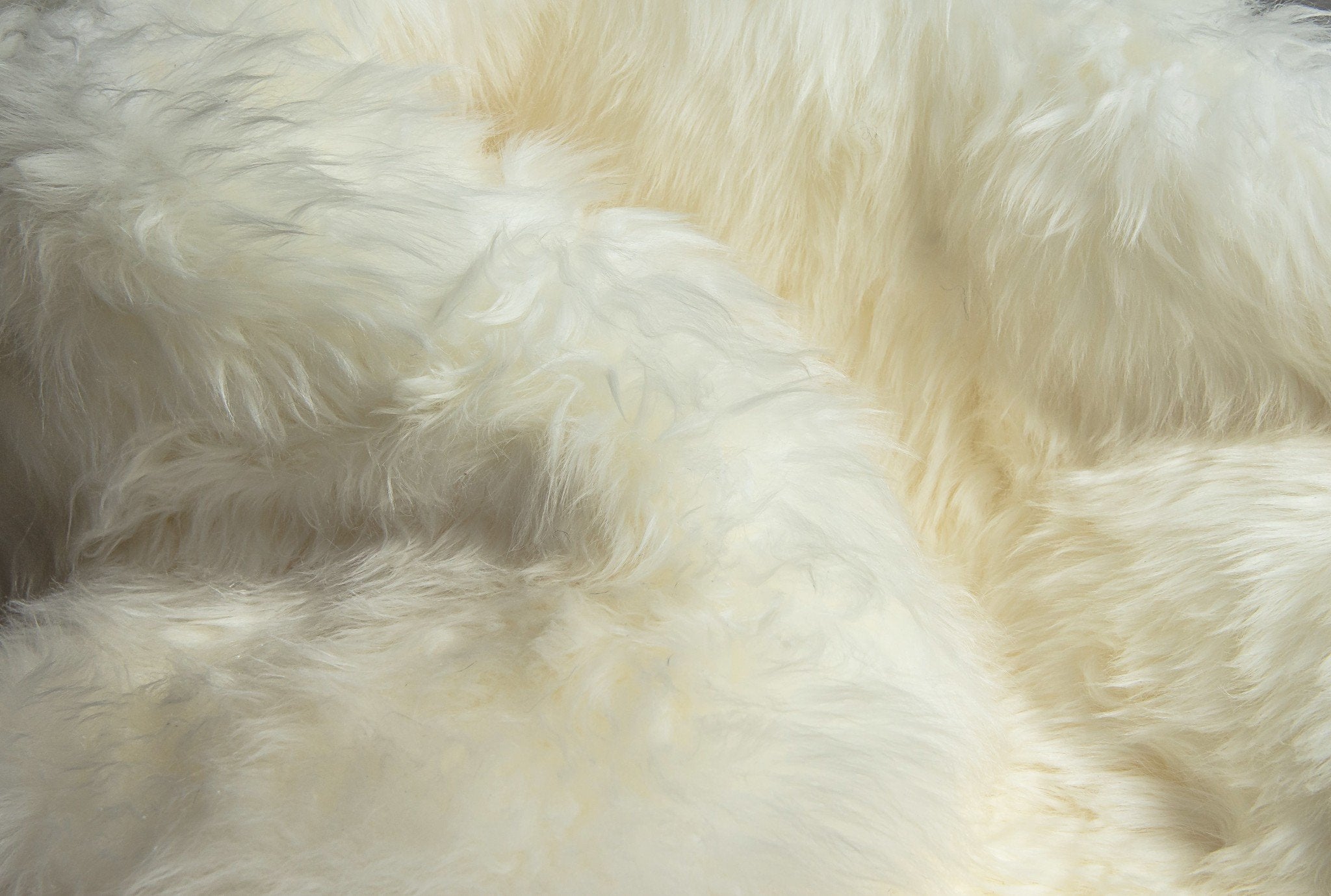 6inches x 8inches Natural New Zealand Sheepskin Area Rug