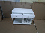 Modern Wooden Dog Crate Furniture with Sliding Barn Door – MDF Indoor