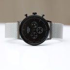Handwriting Engraving - Men's Architect Motivator Black Face with