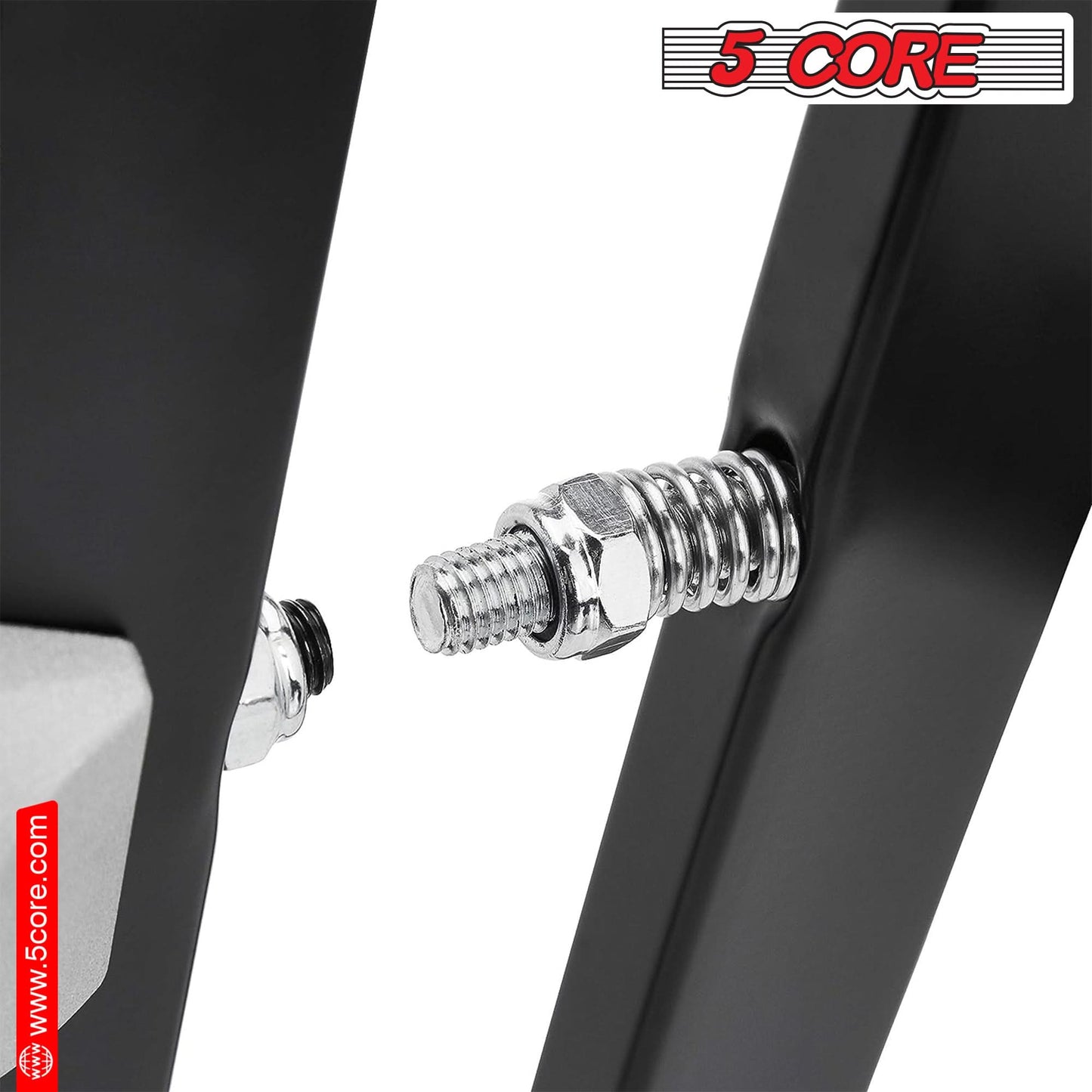 5Core Keyboard Stand Double X Style Adjustable Piano Riser For 49 To