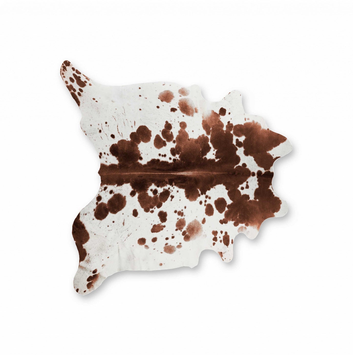 72inches x 84inches Brown White Cowhide - Rug