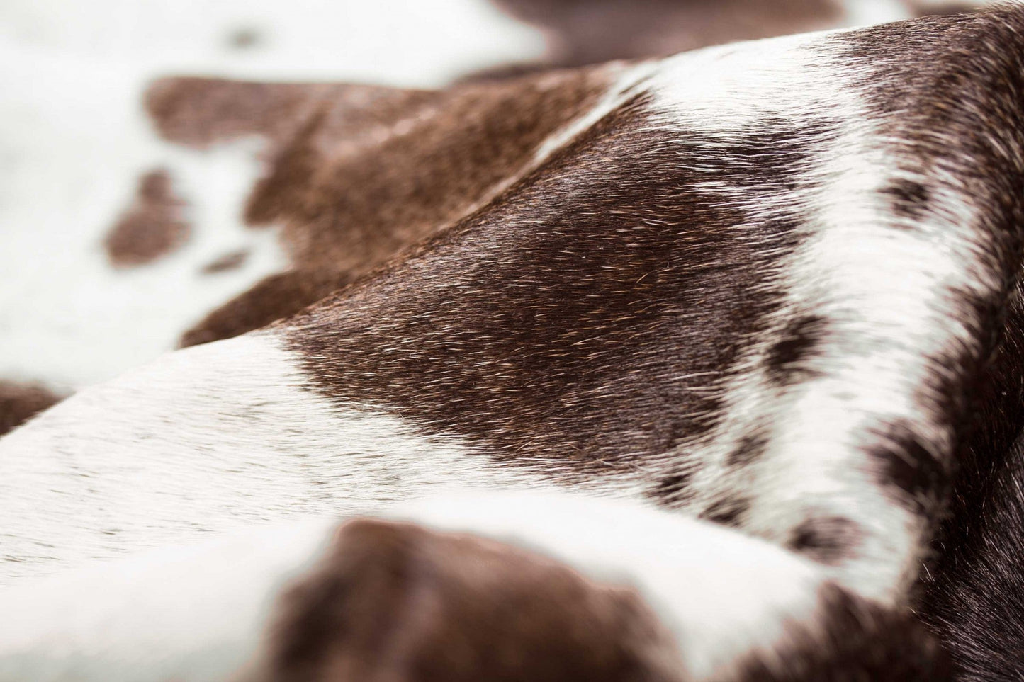 72inches x 84inches Brown White Cowhide - Rug