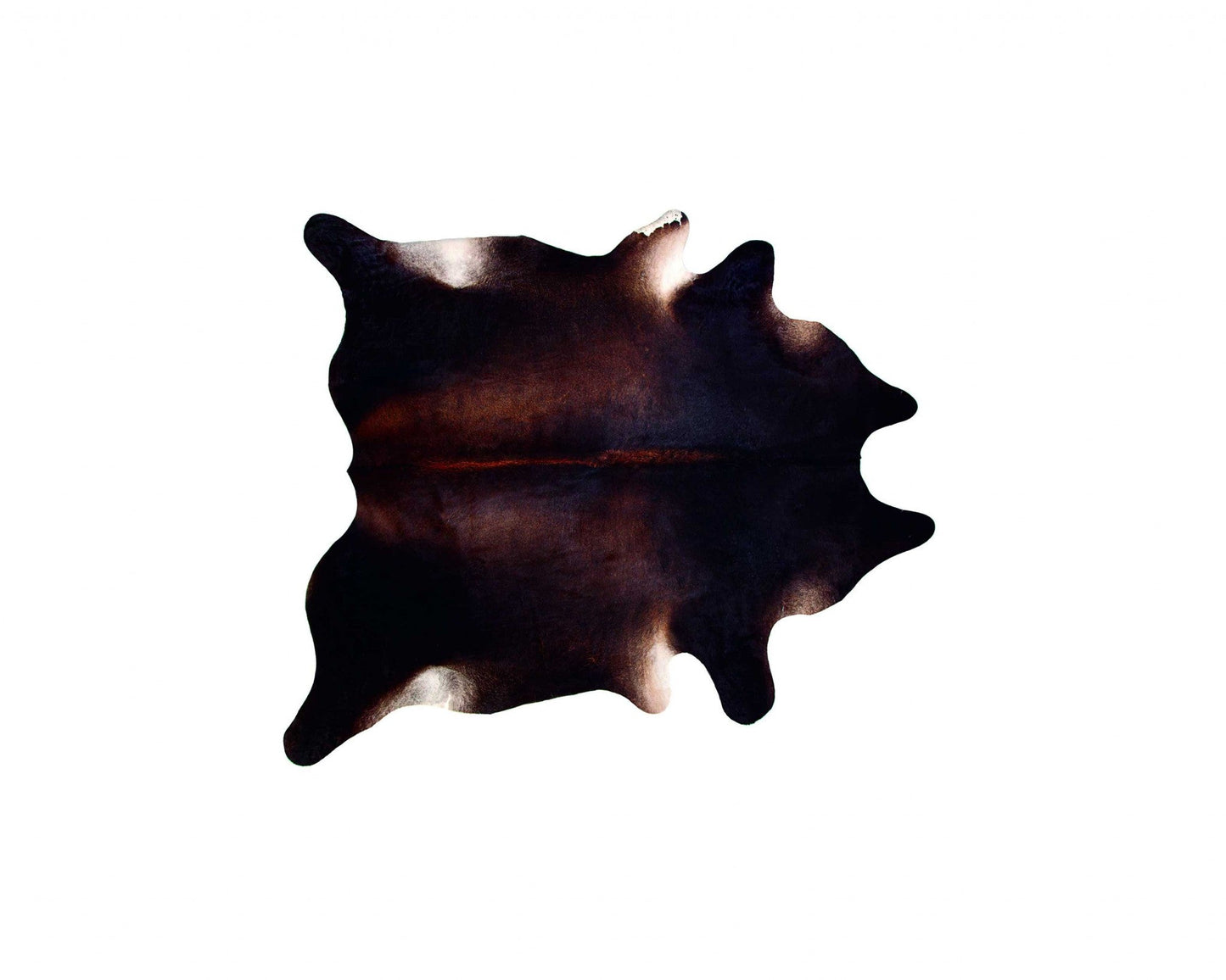 60inches x 84inches Black And White Cowhide - Area Rug