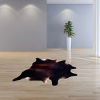 60inches x 84inches Black And White Cowhide - Area Rug