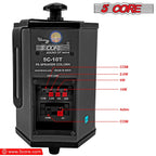 5Core Audio System Combo 30W Amplifier 6.4” Wall Speakers 4 Piece 10W