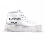 PrintKicks™ – Custom High-Top Platform Sneakers (Women)