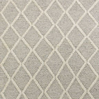 5inches x 7inches  Wool Grey Area Rug