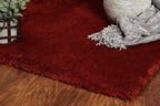 8inches x 10inches Polyester Red Area Rug