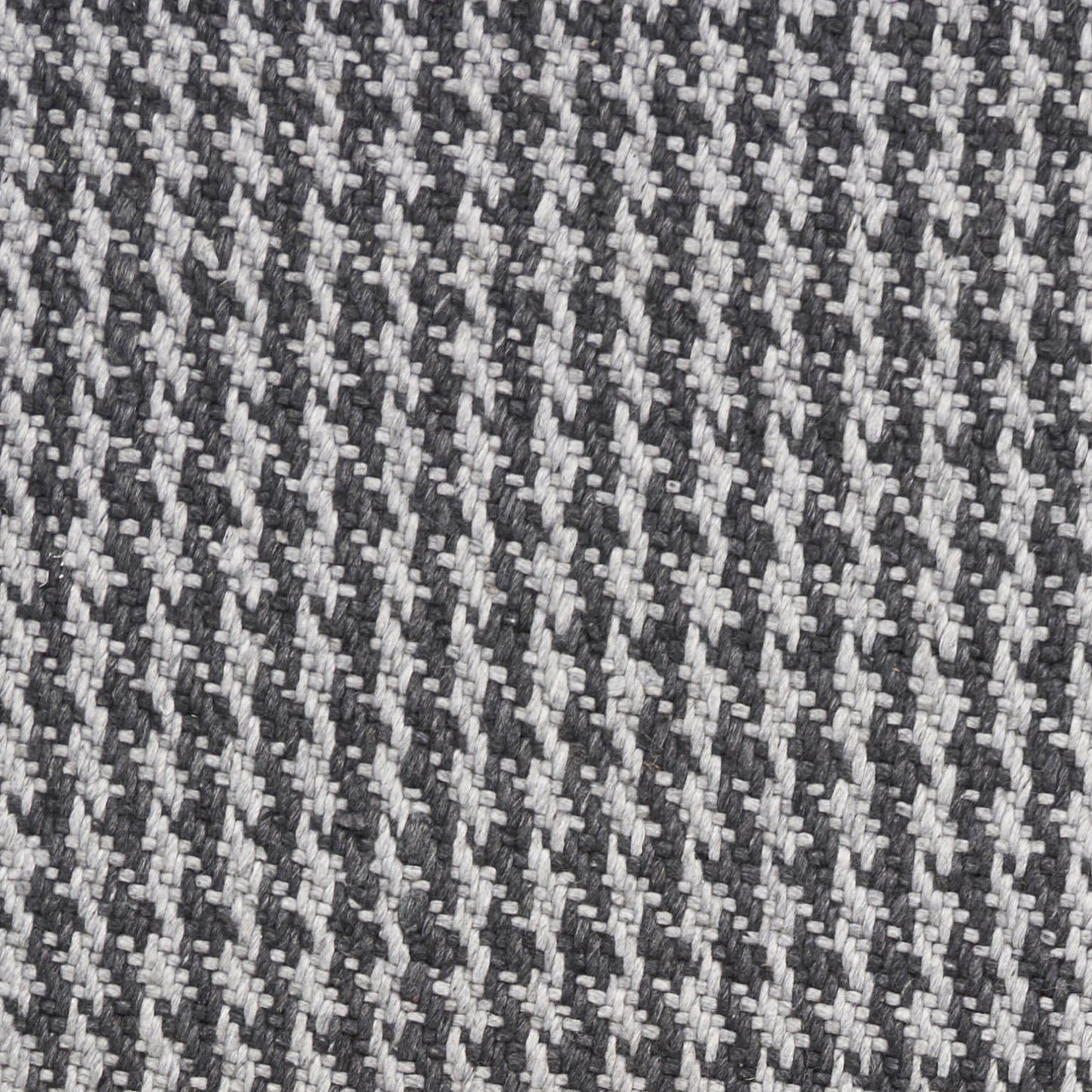 8inchesx10inches Grey Hand Woven Houndstooth Indoor Area Rug