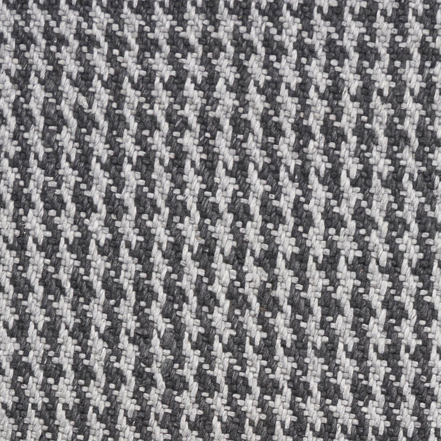 8inchesx10inches Grey Hand Woven Houndstooth Indoor Area Rug
