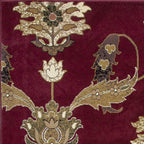 9inches x 13inches  Polypropylene Red Area Rug