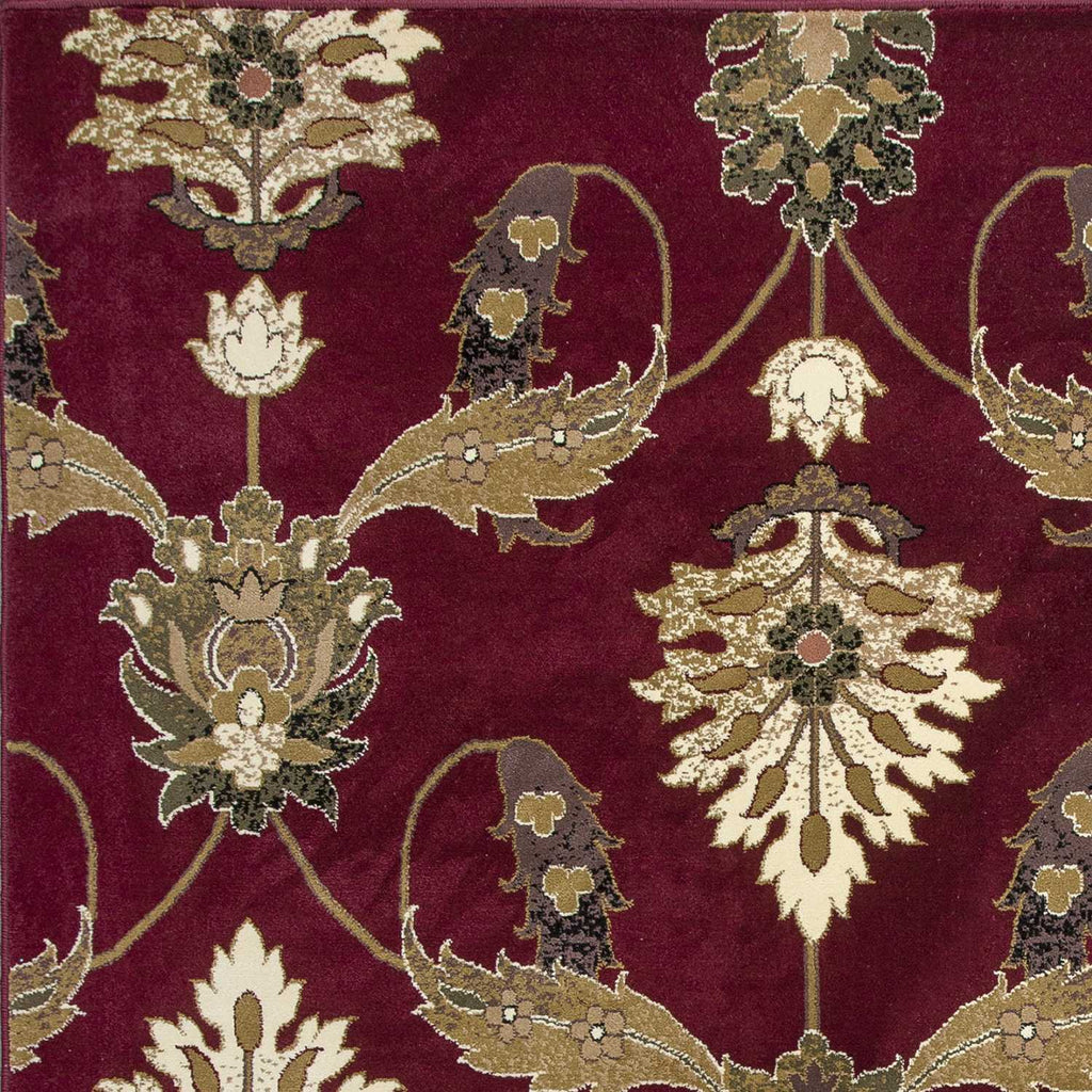 9inches x 13inches  Polypropylene Red Area Rug