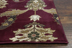 9inches x 13inches  Polypropylene Red Area Rug