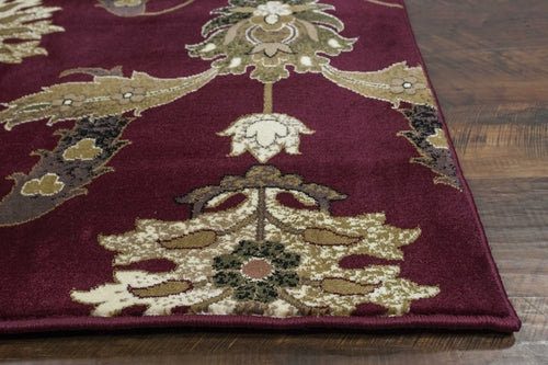 9inches x 13inches  Polypropylene Red Area Rug