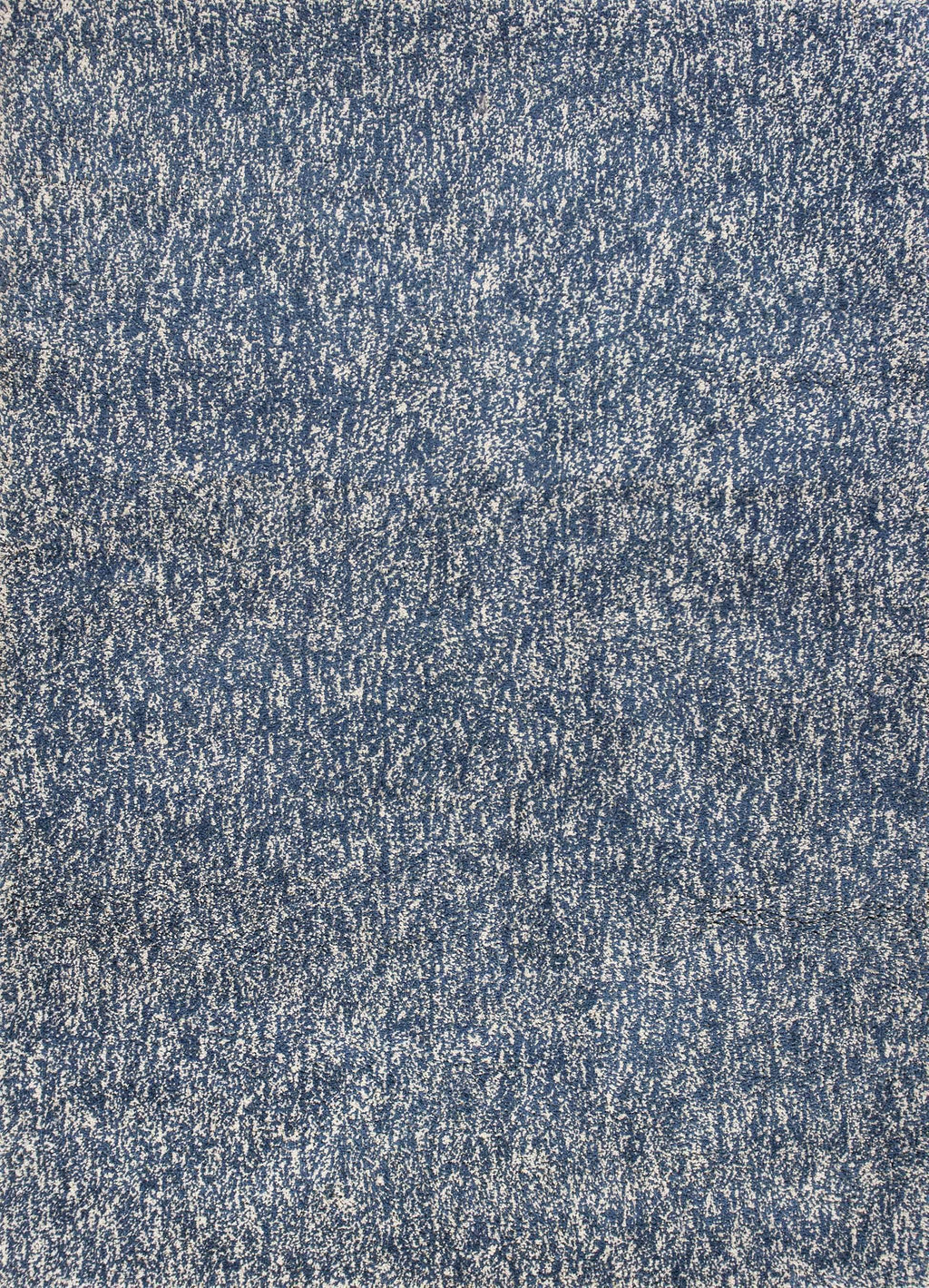 9inches x 13inches Polyester Indigo or  Ivory  Heather Area Rug