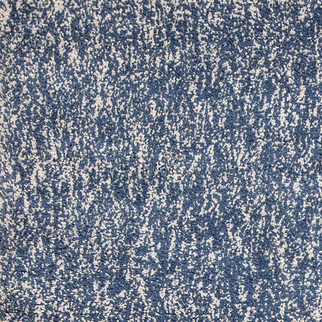 9inches x 13inches Polyester Indigo or  Ivory  Heather Area Rug