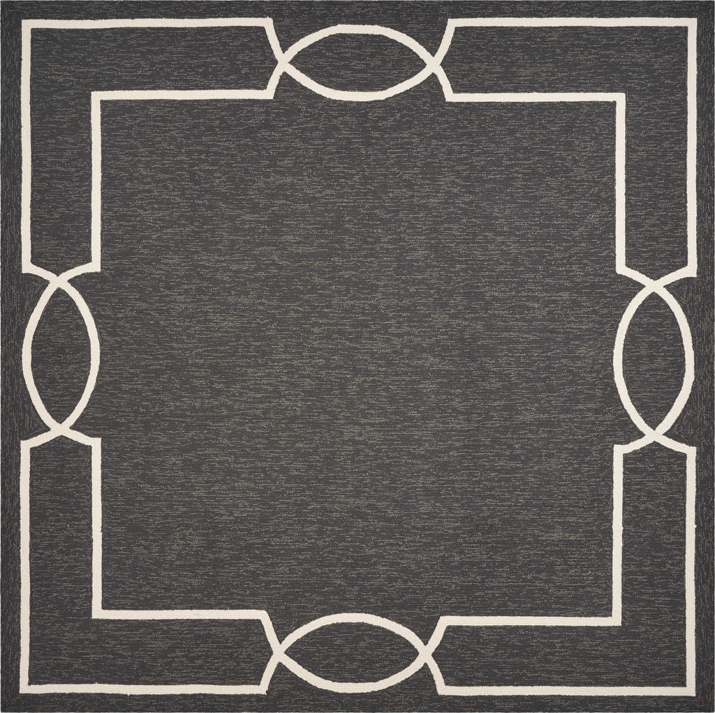 7inches Square   UV treated Polypropylene Onyx Area Rug