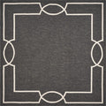 7inches Square   UV treated Polypropylene Onyx Area Rug