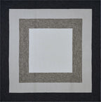 7inches Square   UV treated Polypropylene Charcoal Area Rug