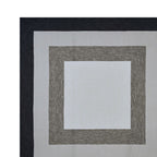 7inches Square   UV treated Polypropylene Charcoal Area Rug