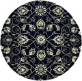 90 X 90 Navy Polypropylene Rug