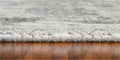 9inchesx13inches Grey Hand Loomed Traditional Indoor Area Rug