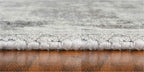 9inchesx13inches Grey Hand Loomed Traditional Indoor Area Rug